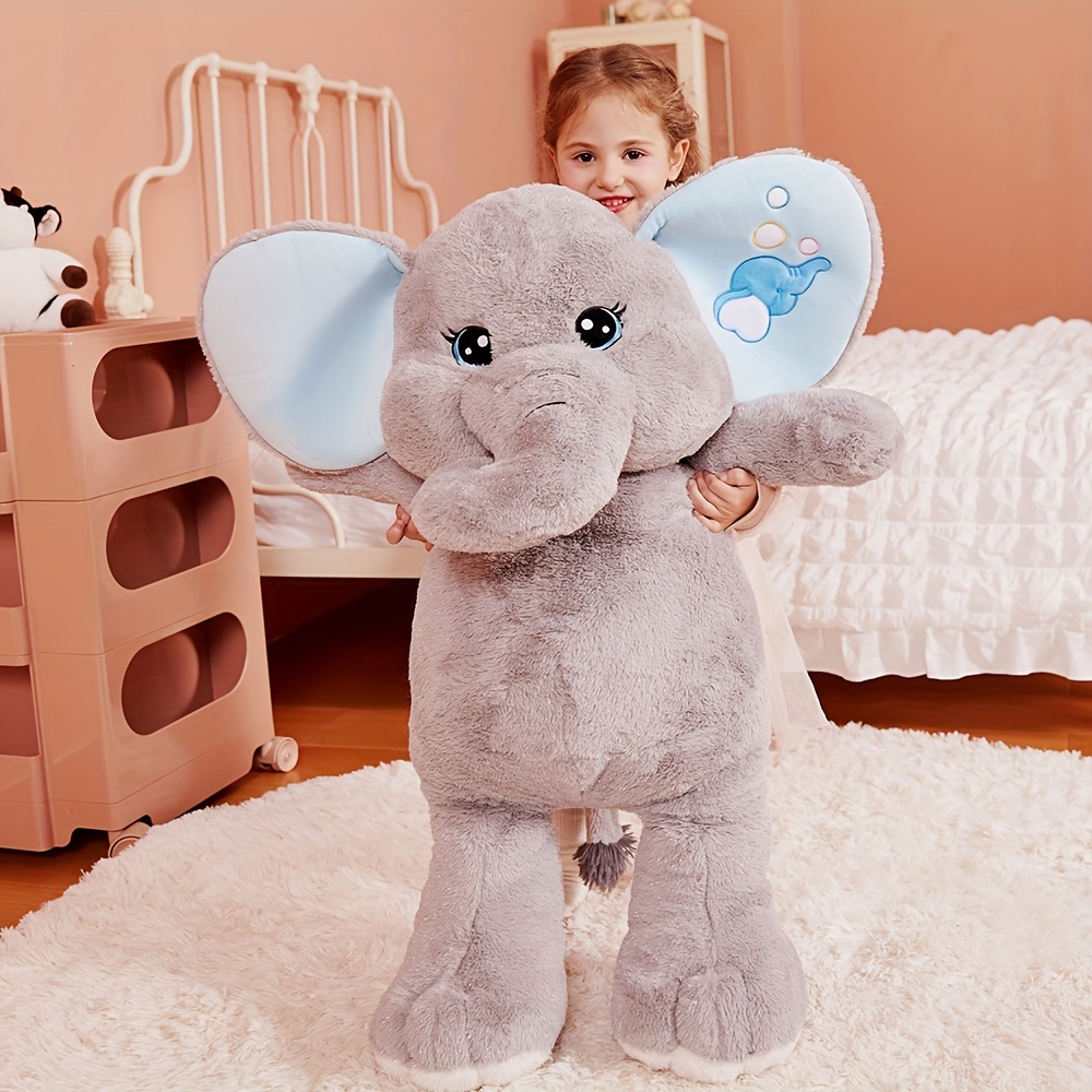 

Ikasa Elephant Stuffed Animal Plush Toy, Large 30" Cute Toys, Huge Big Size Plushie, Gifts For Kids