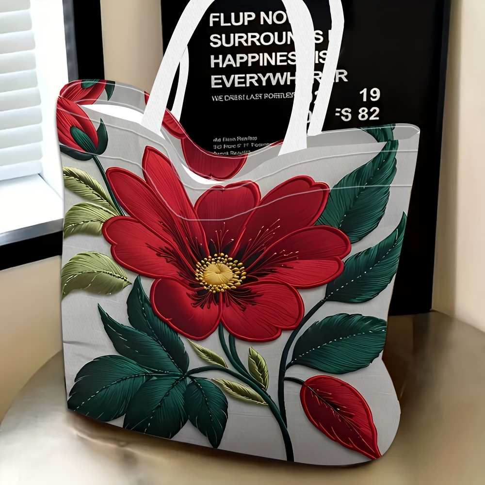 TEMU 1pc, Women's Shoulder Bag With -dimensional Theme, Multi-functional, Handbag, Clutch, Evening Bag, Travel Essential, Fine , Daily Use, Spacious,