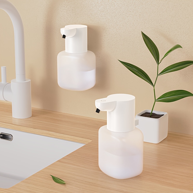 Automatischer Seifenspender Mit Sensor - 500ml, 4 Mengenstufen, IPX5 Wasserdicht, Für Bad & Küche