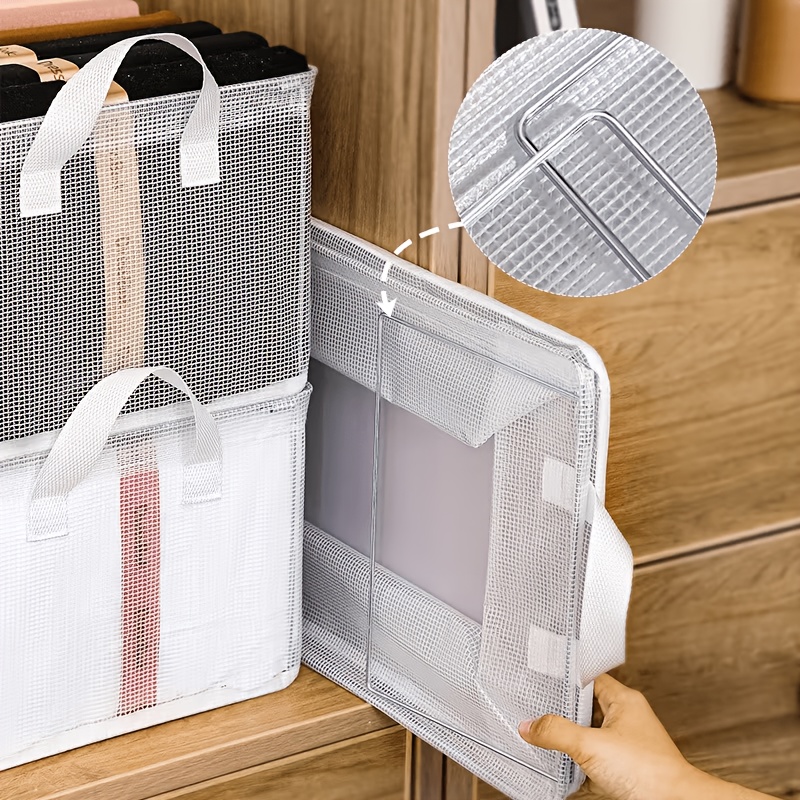 11pcs Set Foldable Storage Box with Steel Frame