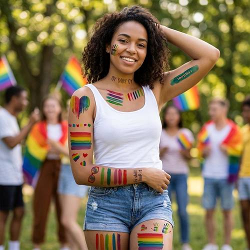 2026 new summer temporary tattoos watercolor month design body face decor stickers waterproof tattoo paper parade and party decoration 3 second application smudge sweat proof