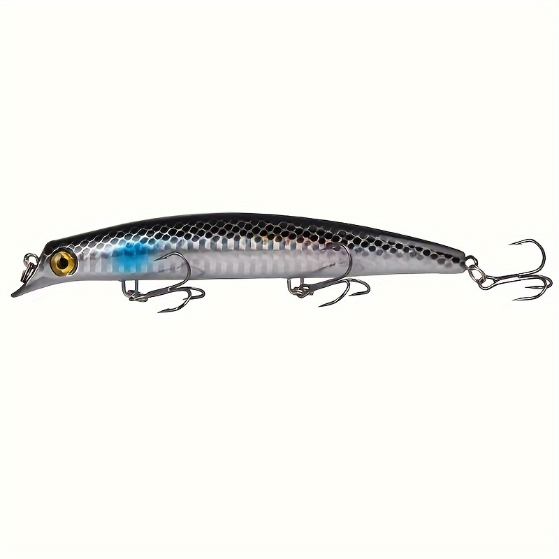 5 Leurres De Pêche Popper Flottants Avec Hameçons Triples - Appâts Crankbait Couleurs Vives