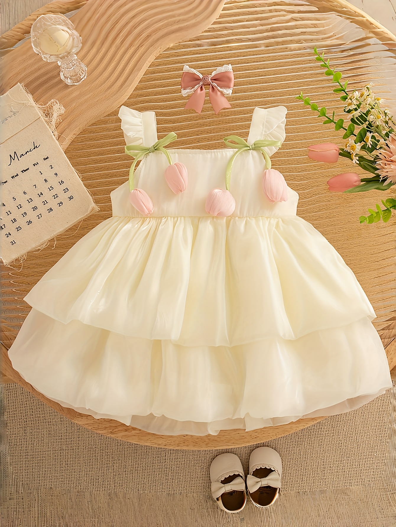 blue dress for baby girl Girls Birthday Dress Children's Ball Princess Dress main image 1