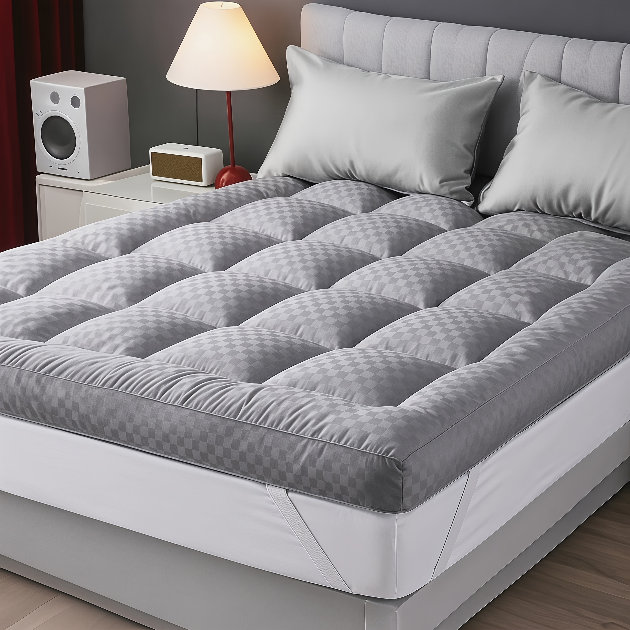 Image of 1pc Easy Style Mattress Protector High Elasticity Side , Quiet, Breathable And Washable Mattress Cover Suitable For Use In Hotels Or Households Suitable For All Sizes Of Beds