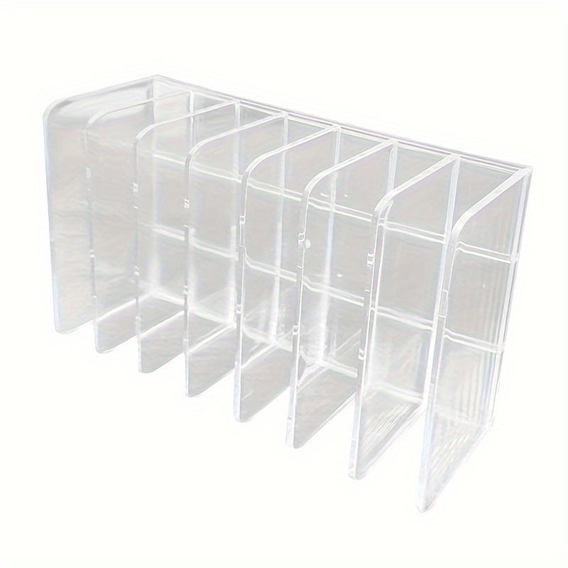 TEMU 7 Transparent Multifunctional Cash Makeup Racks, Dressing Table Cosmetic Sorting Box, Toothpaste Storage Rack, Bathroom Storage Rack, Used For Bathroom, Dressing Table, Office, Etc. (1pc)