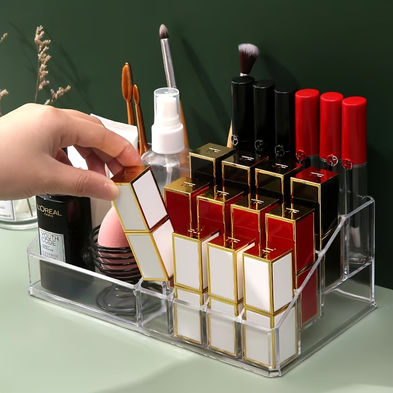 

Cosmetic , Compartments For Brushes, Lipsticks, , Desk Organizer For , Bathroom, & Use, No Required, For Christmas, Birthdays, 's Day