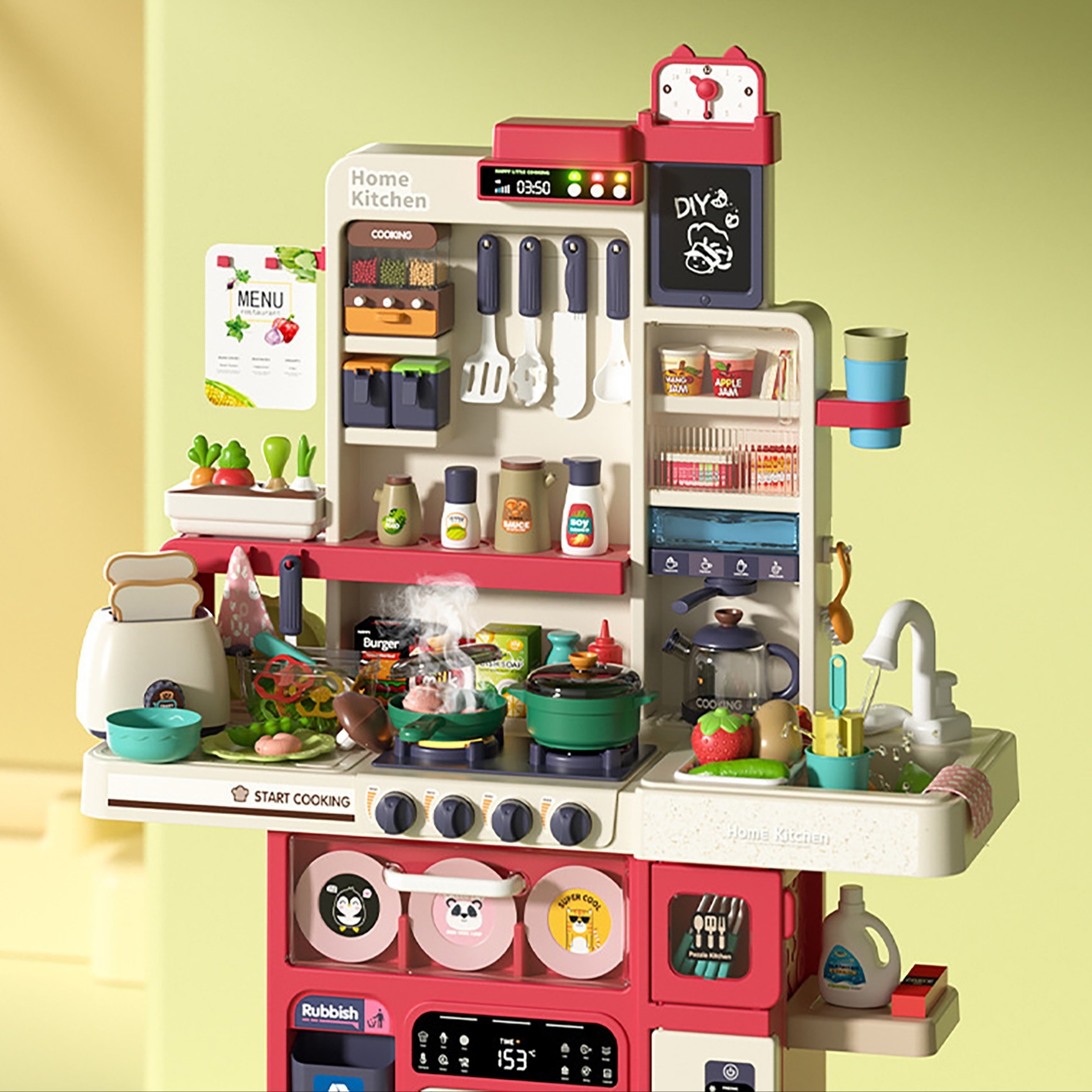 

' Pretend Kitchen Set - Educational Cooking & Toy, Christmas For 3-6, Abs , Batteries Not Included