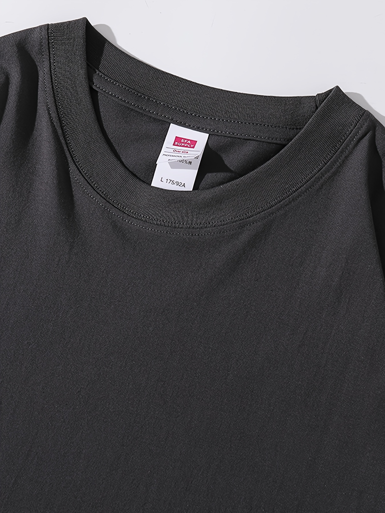Men'S & Women'S Heavyweight 260gsm T-Shirt - Soft Crew Neck Tee, Loose Fit Casual Everyday Shirt for Couples, Gym, Outings - Breathable Summer Top in Black/White - Ideal Gift for Him Her, Outing Attire, Minimalist Design, Comfortable Fabric, Unisex Clothing, Gym Wear, Short Sleeve, Durable Construction, Basic Tee, Couples Outfit, Gym Wear Tee, Unisex Tshirt, Breathable Fabric