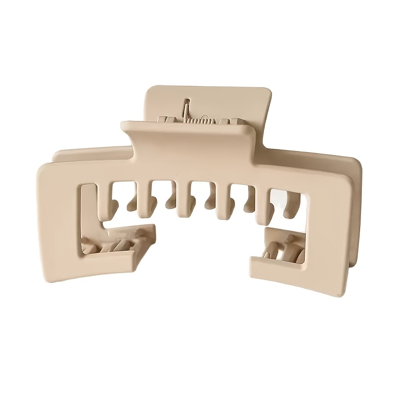 Women's Hollow-out Hair Claw Clip For Fitness And Sports, Notched Design For Secure Wear Without Slipping, Versatile Shark Clip Suitable For Daily , Fitness, Running, And Exercise