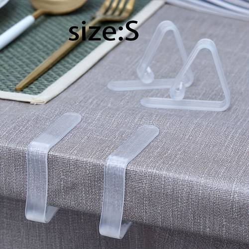 10pcs transparent windproof tablecloth clips picnic tablecloth clamps anti slip suitable for home kitchen restaurant wedding transparent outdoor indoor parties ceremonies camping christmas thanksgiving halloween