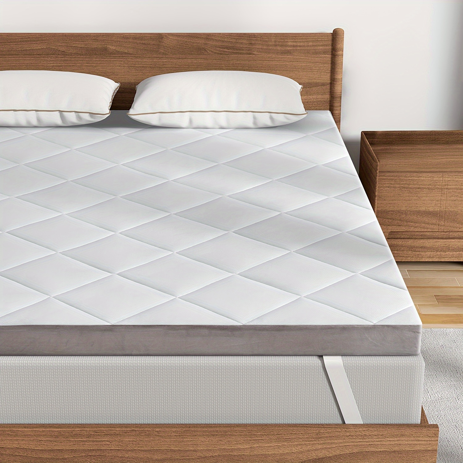 TEMU Bedstory Topper, 7cm H3 Gel Topper, Comfortable Mattress Topper For Boxspring Bed And Beds Sofa Bed