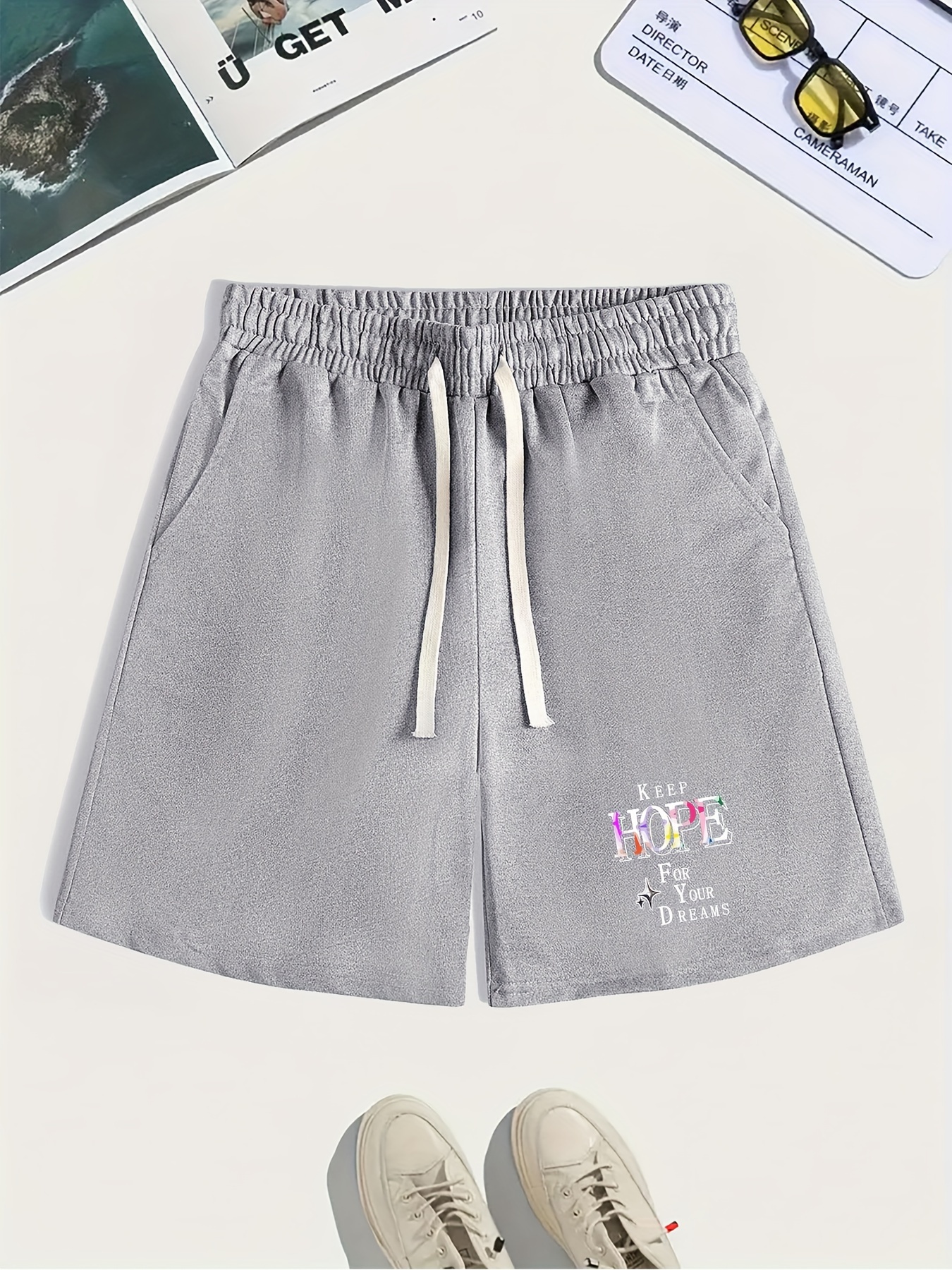 Keep Dream Print Men's Drawstring Pants Loose Casual Temu New Zealand