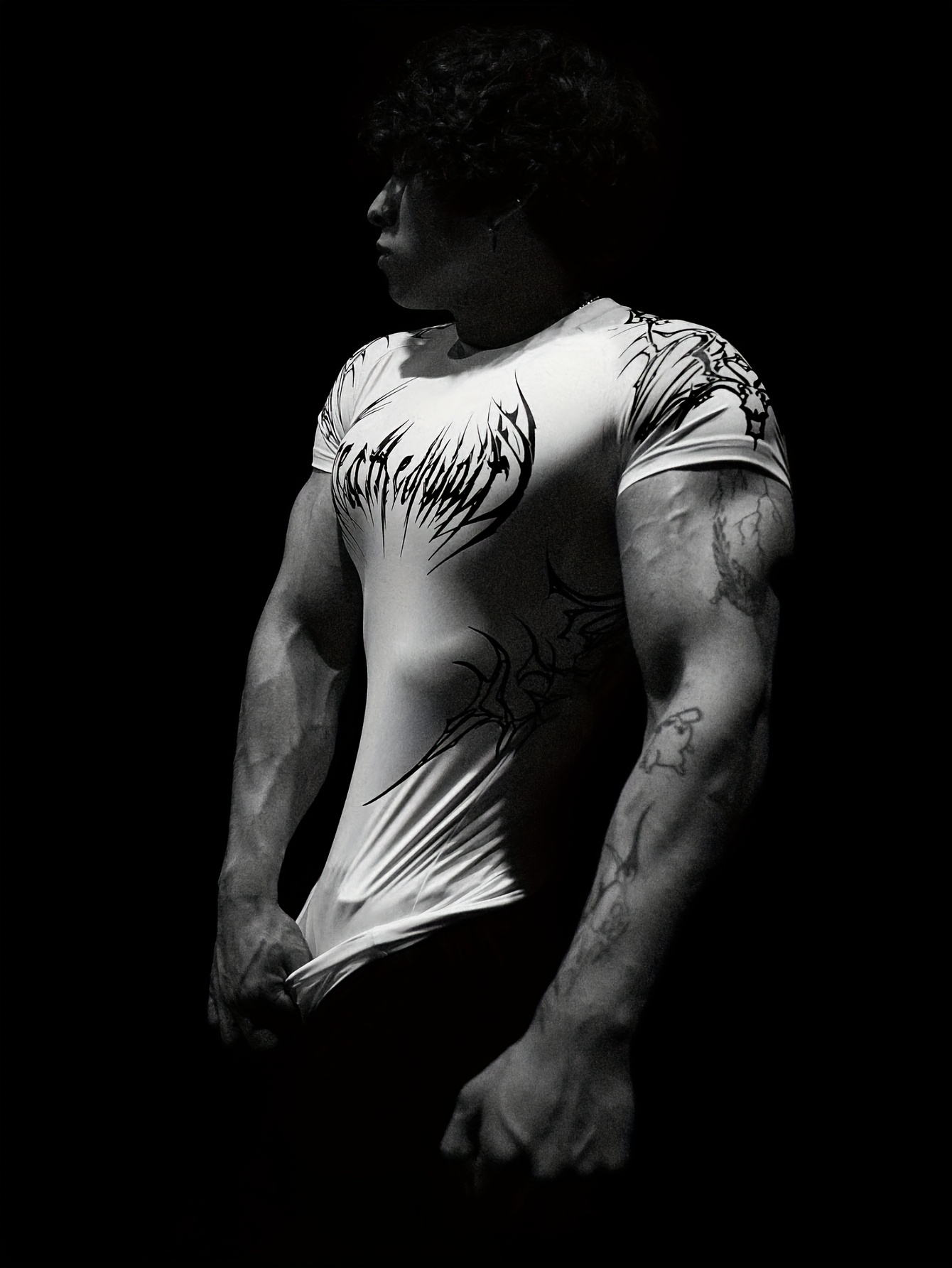 mens breathedivinity compression short sleeve t shirt high