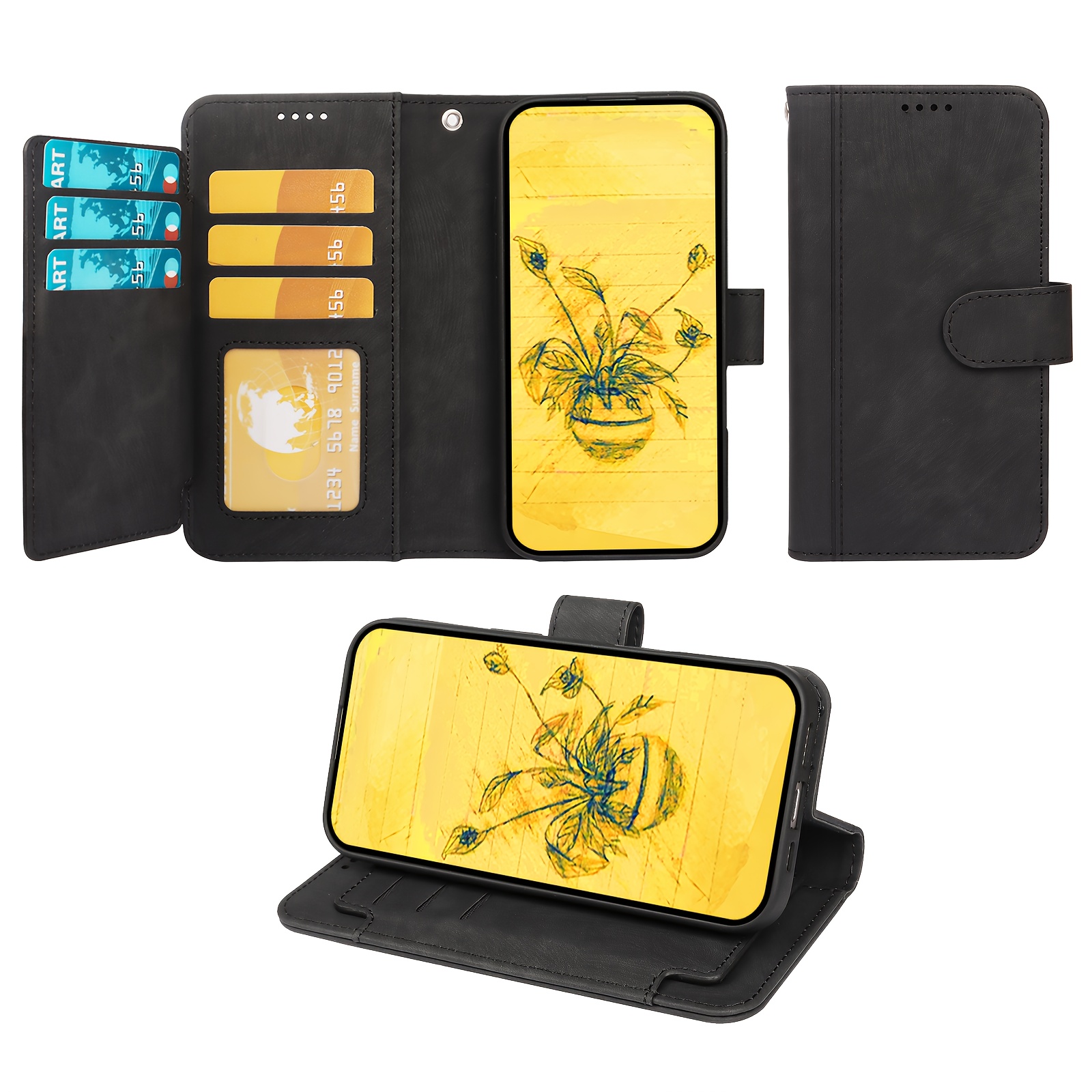 TEMU Phone Case - This Flip Phone Case Is Suitable For Iphone 13 Pro Max, 13 Mini, 12 Mini, 12 Pro, 11, Iphone X, Xs Max, Iphone 8, 7 Plus, Se 2, And