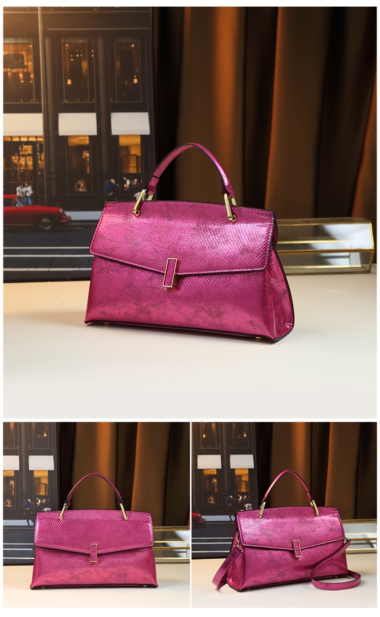 Handbag with contents showing capacity