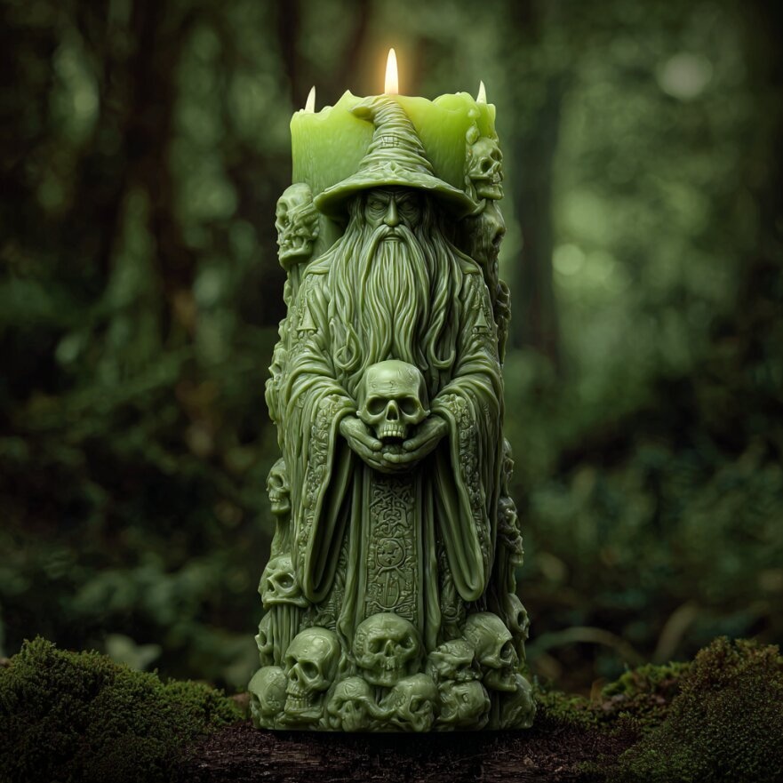 way mt molde de calavera   - molde de silicona reutilizable y   de desmoldar para velas, arcilla,  , resina epoxi, manualidades diy, decoración de halloween, regalos 1pc