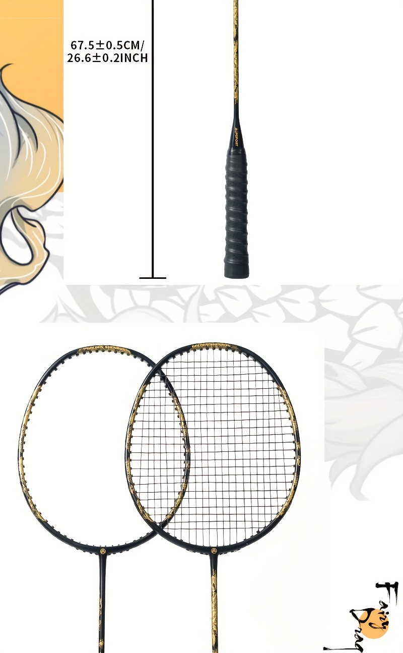  design 4 light carbon fiber 4 section carbon fiber frame 2x2 carbon fiber handle 4u lightweight 7 00mm thick professional competition level shuttlecocks china chic mixed color details 8