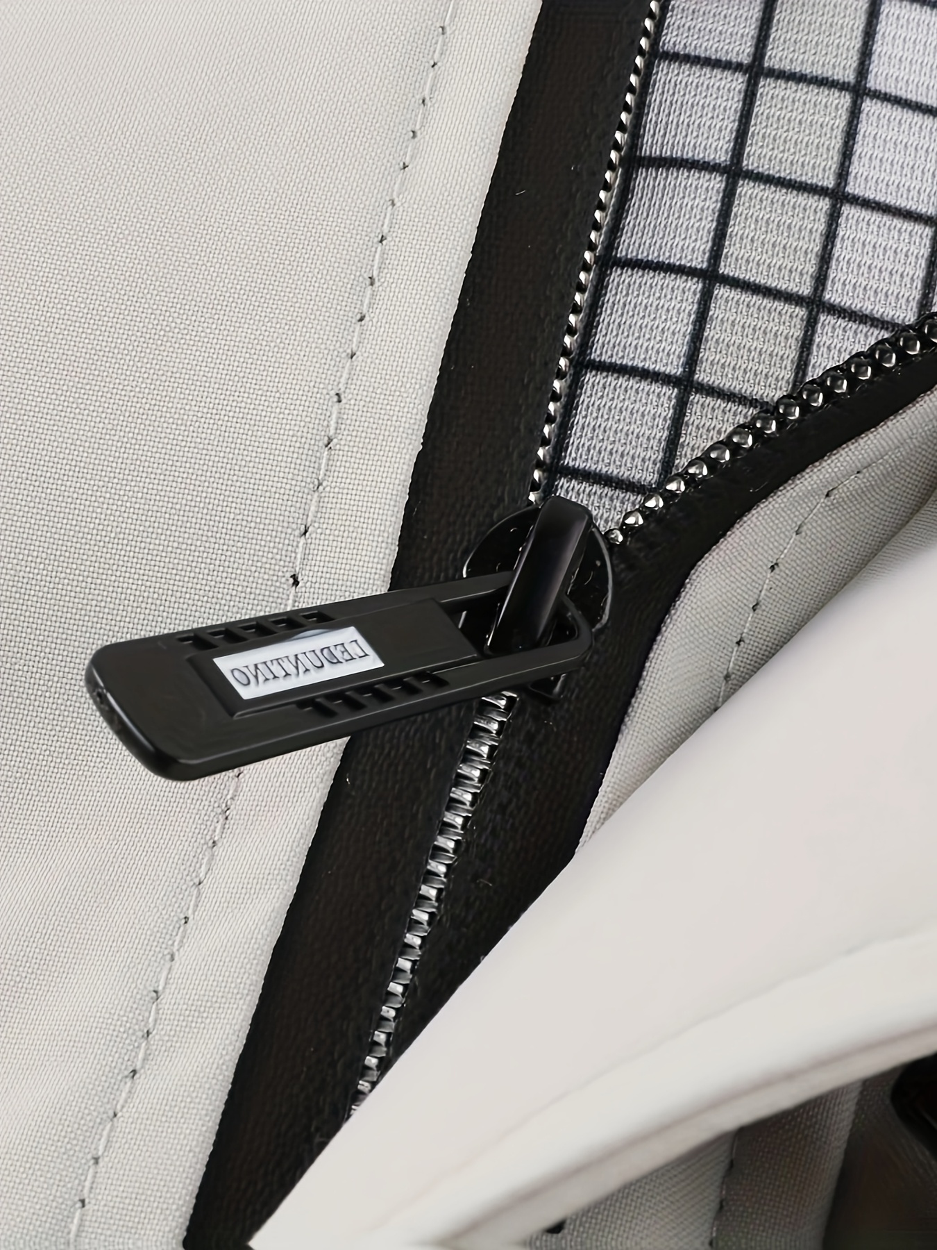 Chaqueta con capucha casual para hombre, diseño de moda al aire libre con múltiples bolsillos, contraste de colores, doble bolsillo - chaqueta ligera de cuadros para primavera y otoño, ropa moderna urbana, costura de alta calidad, tejido de poliéster, estilo callejero - Imagen 10