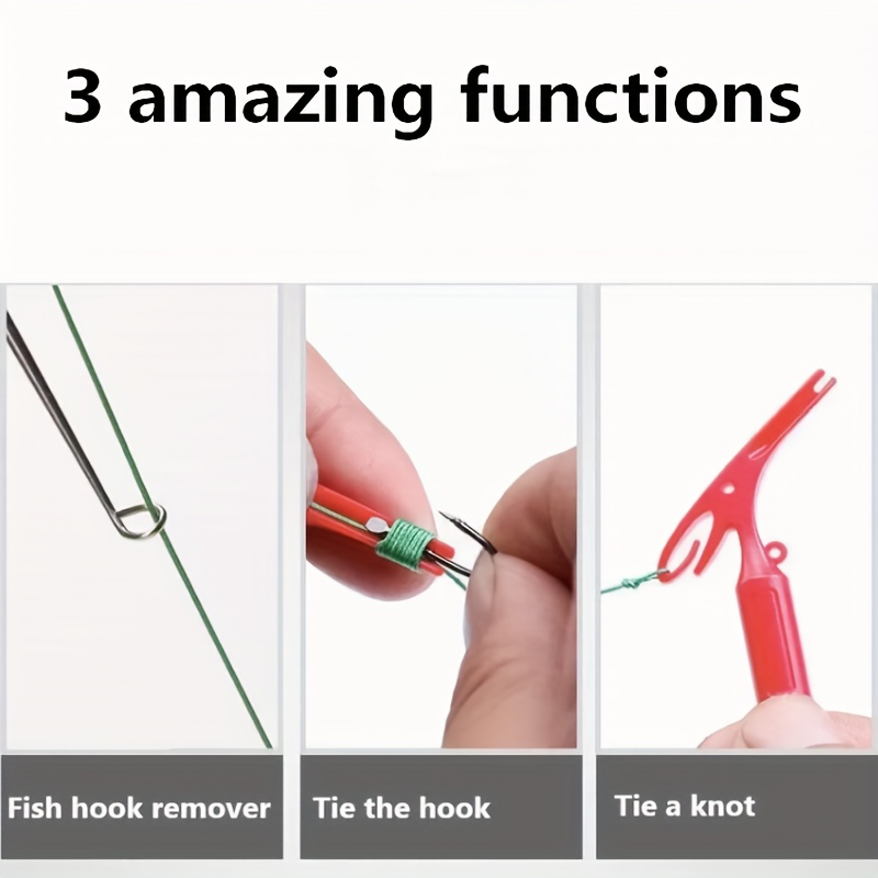 fish hook disassembly tool line tying quick release - Temu