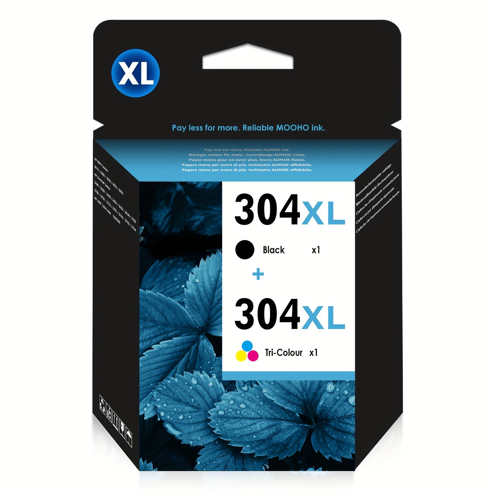 E-shop 304 XL Tintenpatrone kompatibel mit HP 304 304XL für AMP 130, 5010 5020 5030 5032 5050, 2622 2630 2632 2633 2634 3720 3730 3733 3735 3750 3760