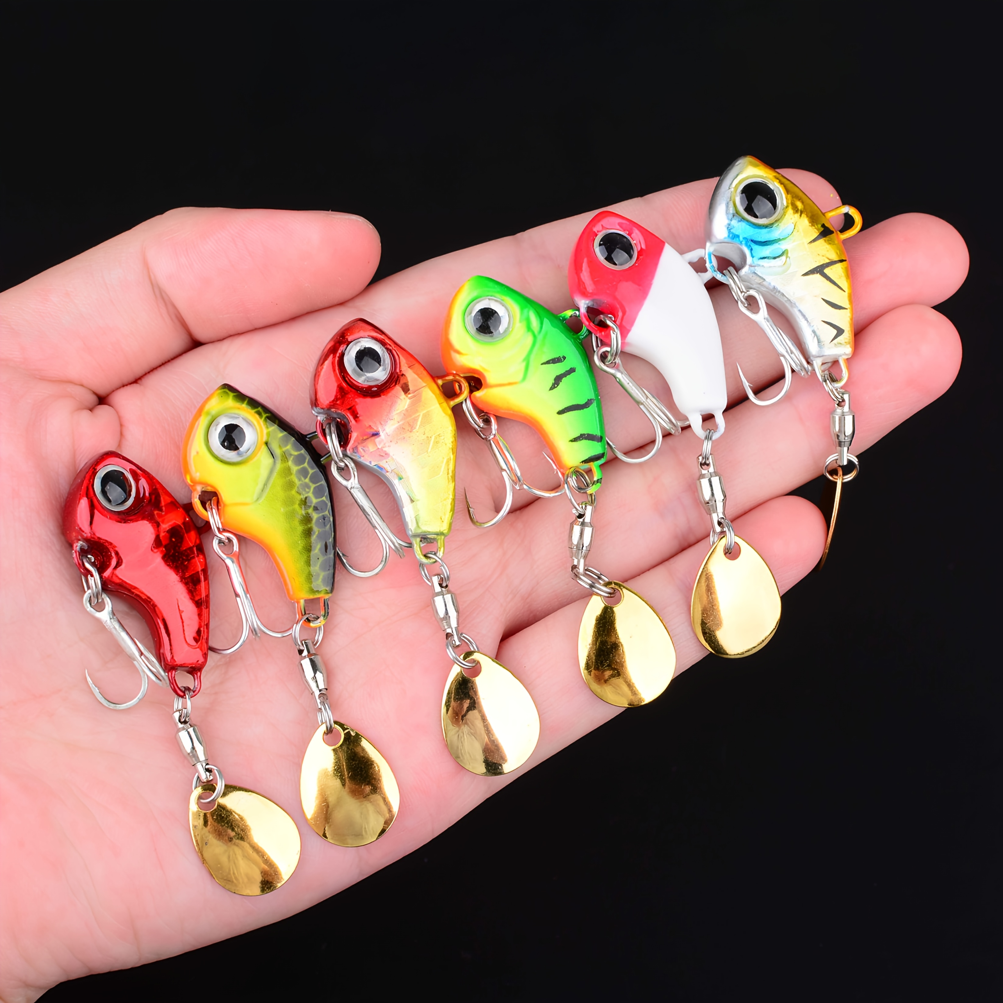 10 Cuillers Métalliques HENGJIA Pour Pêche - 7cm 21g - Leurres Casting Saumon Brochet