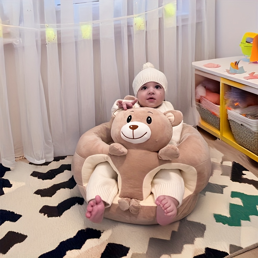   Styles And Colors of Baby Armchairs, Animal-Shaped Baby Learning Seats, Including Padding, Plush Soft Sofa Chairs, Learning Sitting Practice Cushions, Sitting Practice Backrest Seats, And Sofa Backrest Chairs.