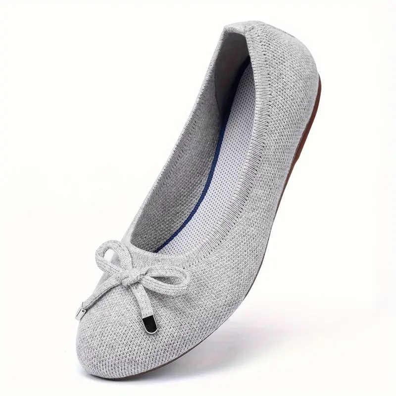 womens ballet flat shoes knit dress shoes round - Temu womens ballet flat shoes knit dress shoes round - Temu