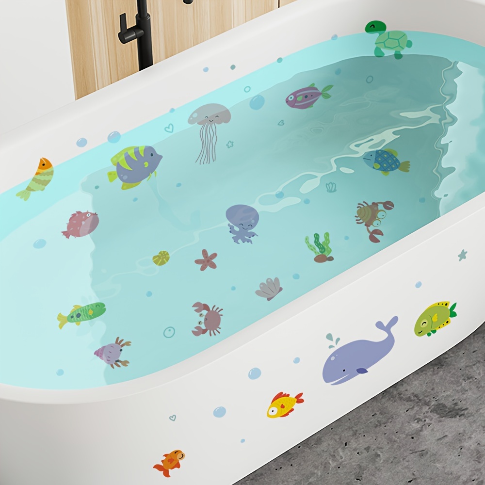 Aazon.co: Better Hoe 12 Fish Shape Bathtub/Shower Appliques Safety
