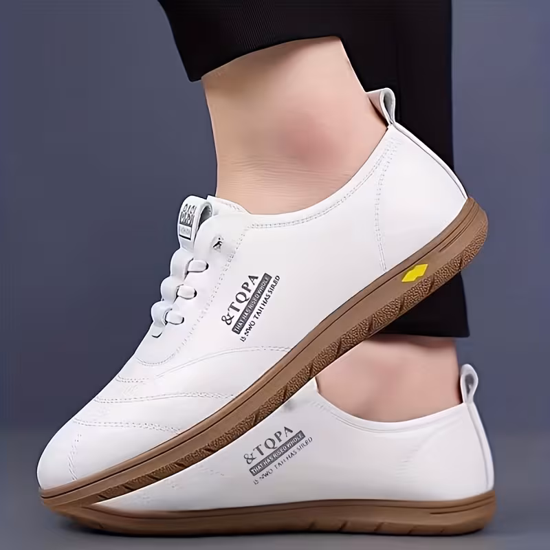 sneakers mens fashion slip on loafers lightweight design for spring and summer black and white comfortable slip on casual slip on shoes non slip soles details 1