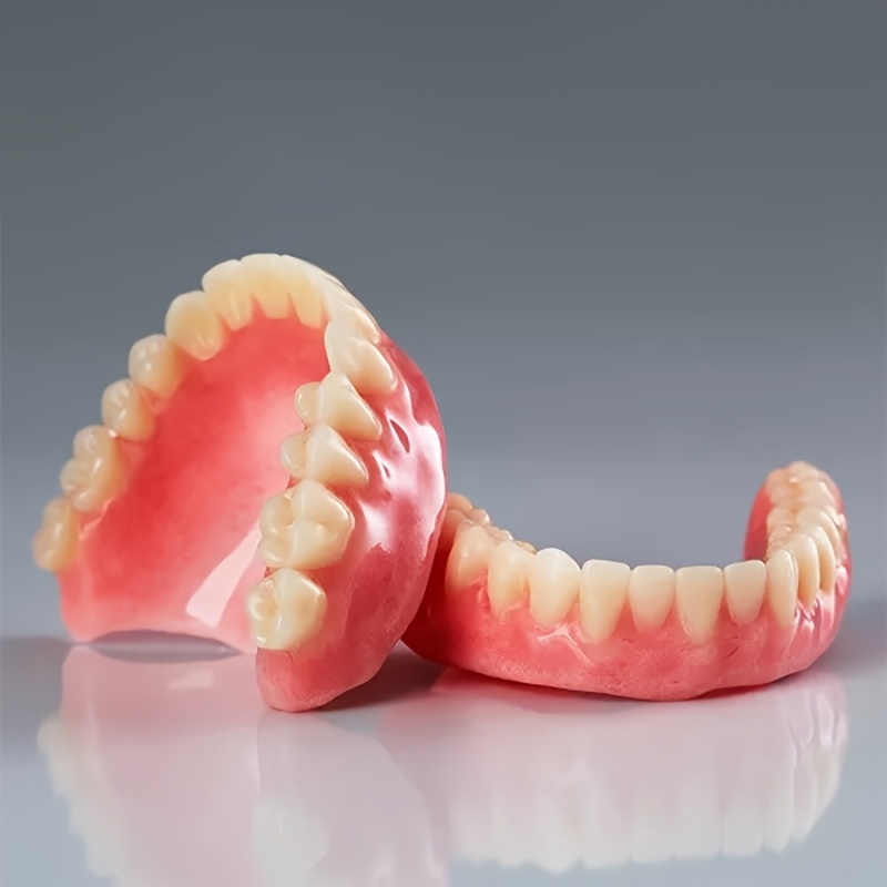 3 sets diy dentures thermoformed dentures suitable for   teeth large   and other decorations fashionable decorations adjustable dentures   suitable for daily and dating   dentures for people with no teeth