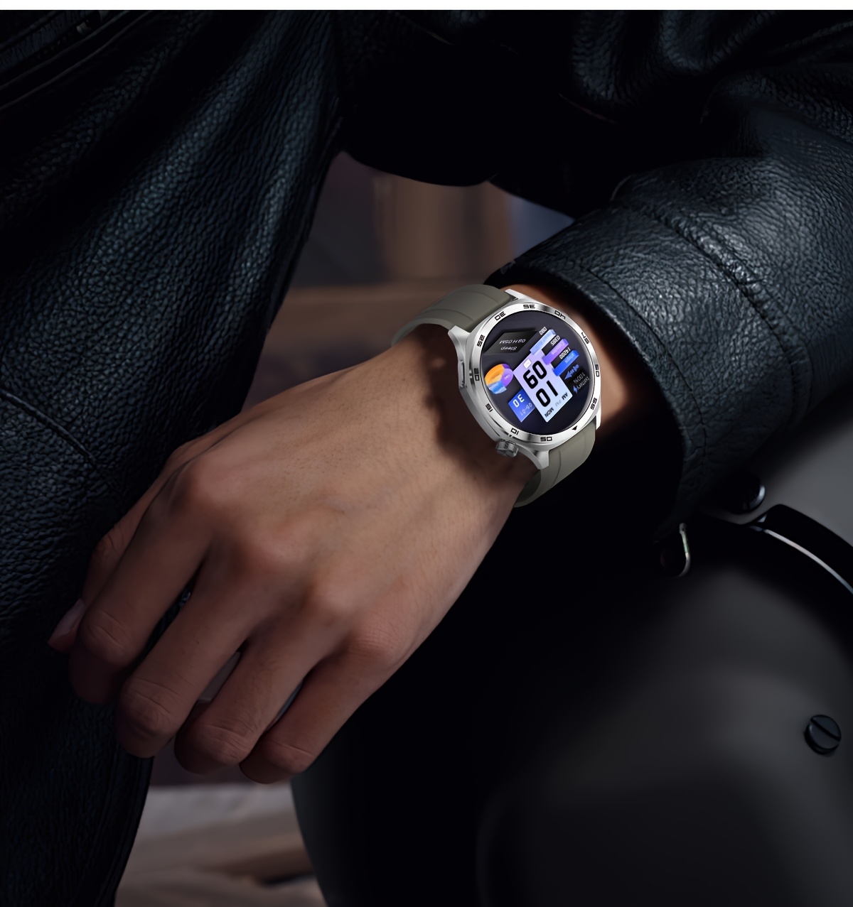 smart watch with flashlight 1 96 amoled high refresh rate   health monitoring 100 sports   ios   compatible Product details 20