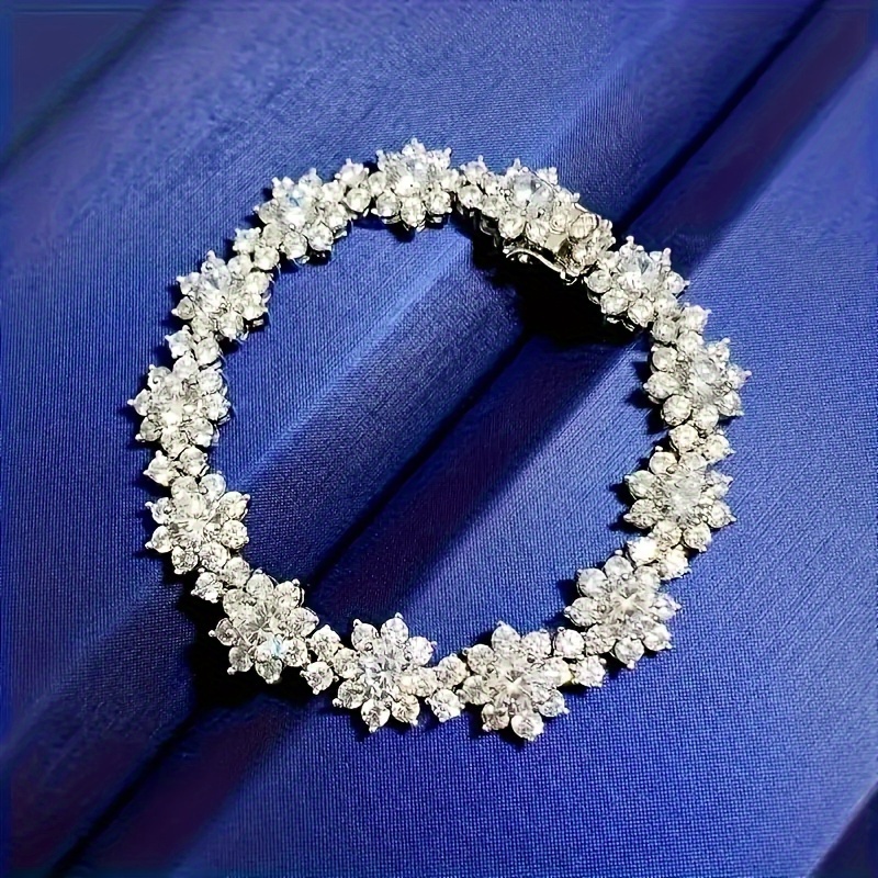 

925 Zirconia Bracelet For Women Jewelry