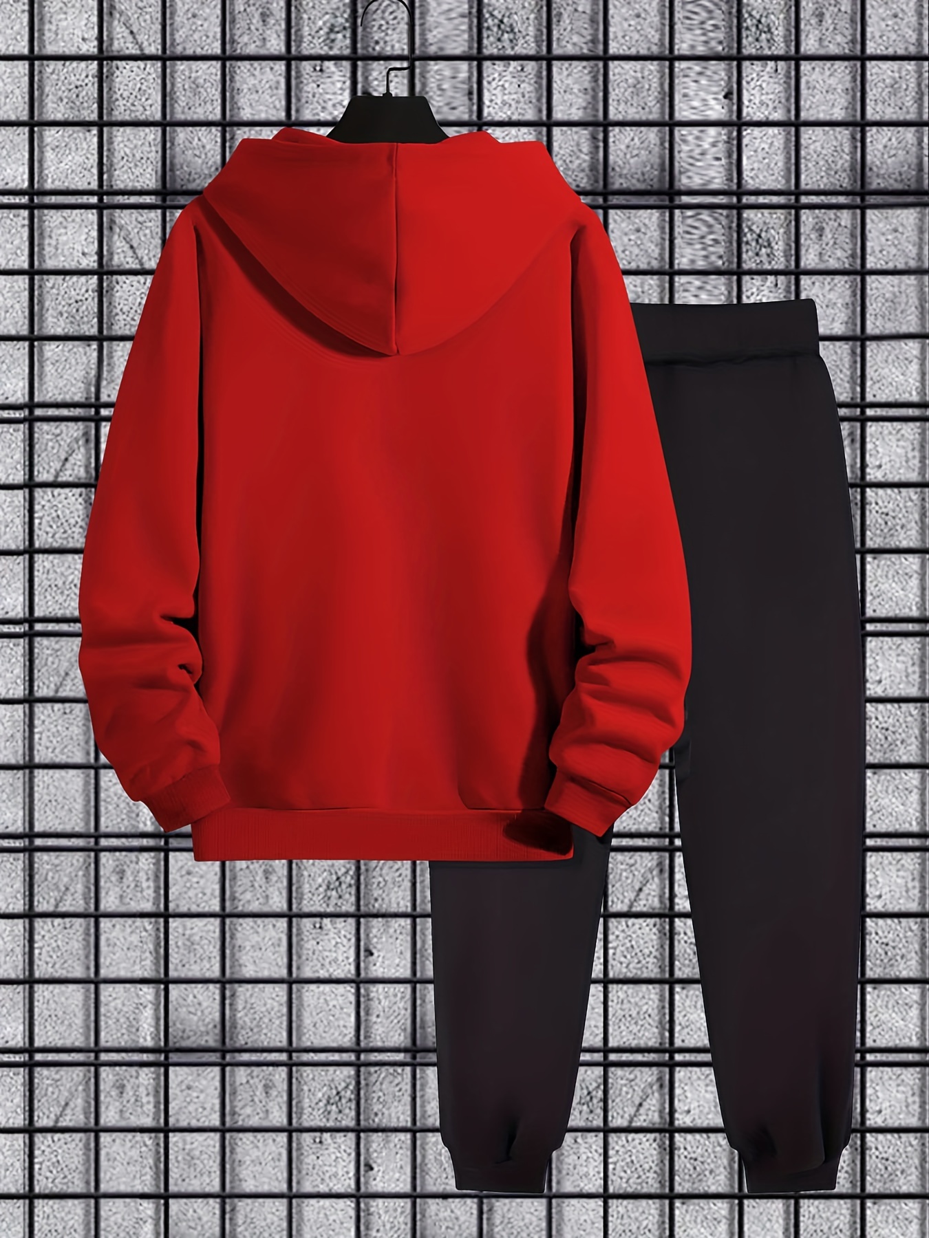Ensemble Sportif Homme N°23 — Hoodie + Jogging Ensemble Deux Pièces pour Homme à Capuche et Manches Longues avec Imprimé N° 23, Tenue Sportive Décontractée et Tendance