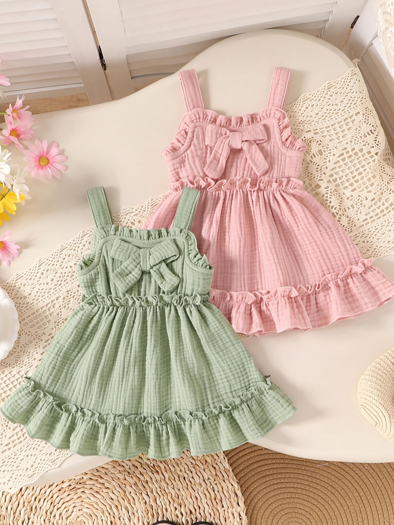 white christmas dresses Cotton Kids Ocean Fish Dress - SPECIAL ORDER main image 0