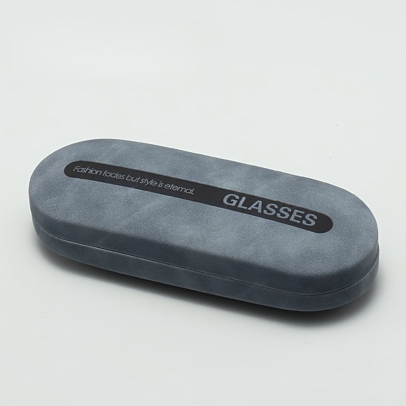 Image of New Stylish Glasses Case, , Unisex Glasses Case, Glasses Case, Anti-pressure Iron Box, Stylish Glasses Case, Waterproof, Moisture-proof, Scratch-resistant Glasses Hard Case, Glasses Bag
