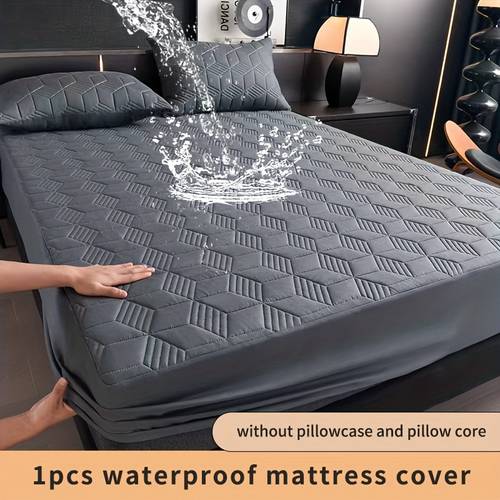 imagen del artículo 1 protector de colchón, impermeable para colchón, cubierta exterior para colchón, protección impermeable y a prueba de polvo para colchón, uso en , para el hogar, hotel, dormitorio, diversas ocasiones