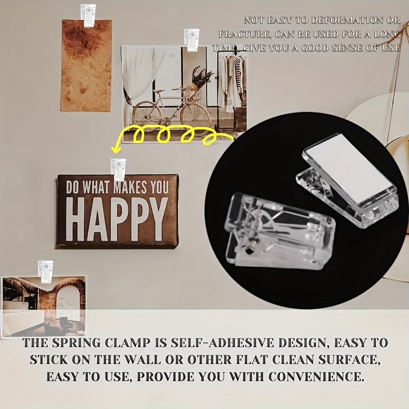 Command Spring Clip 1 Clip 2 White Adhesive Strips Damage Free Hanging Picture Hangers No Tools Wall Hanging Strips For Living Spaces - Office Depot