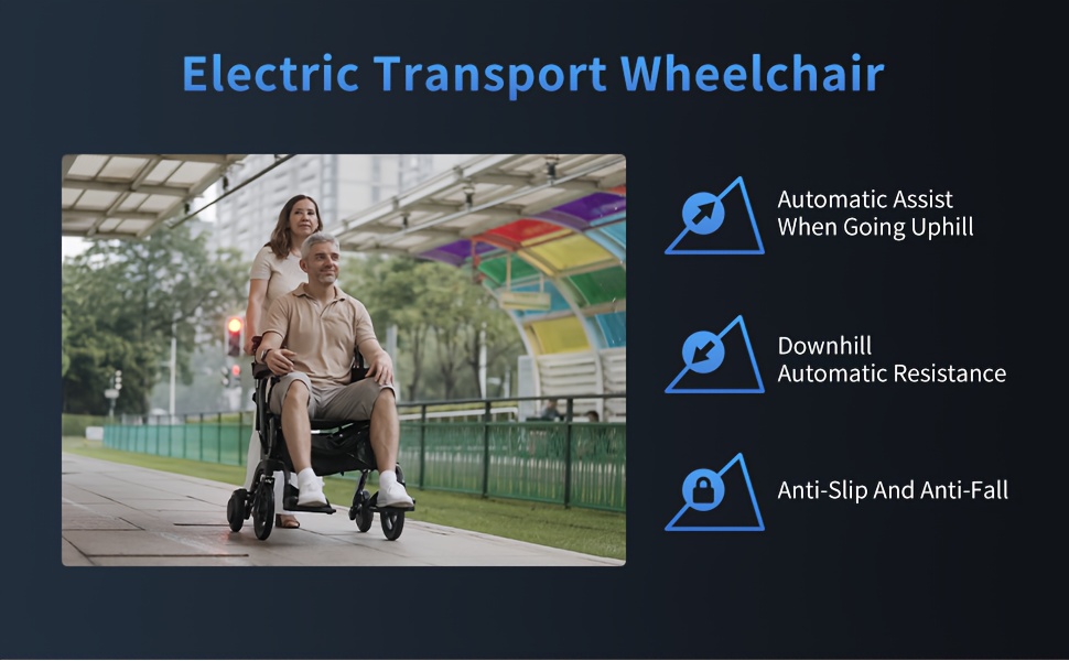 4in 1 intelligent electric wheelchair rollator walker with seat lightweight foldable transport wheelchair combo detachable footrests 10 wheels for seniors adults Product details 3
