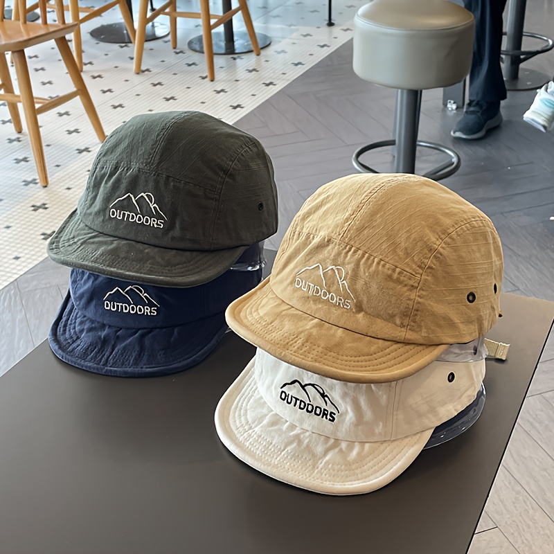 

Unisex Bucket Hats, Short Brim, Soft Visor, Outdoor Casual Baseball Cap, Sun Protection Fashion Streetwear, Adjustable For Men & Women