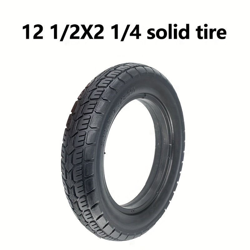 solid tire 12 1 2x2 1 4 62 203 replacement tires bike Temu