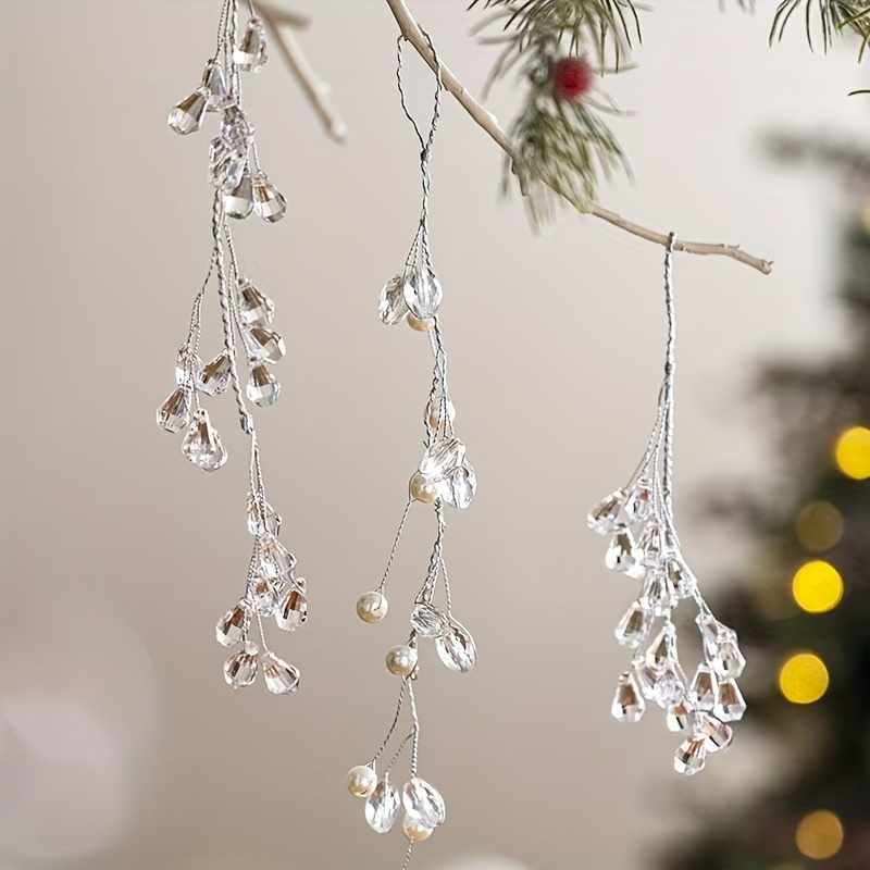 

1.2m Diamond , Christmas Tree Decor, Bridal Headpiece , Diy Drop Hanging , & , No , For Christmas, 's,