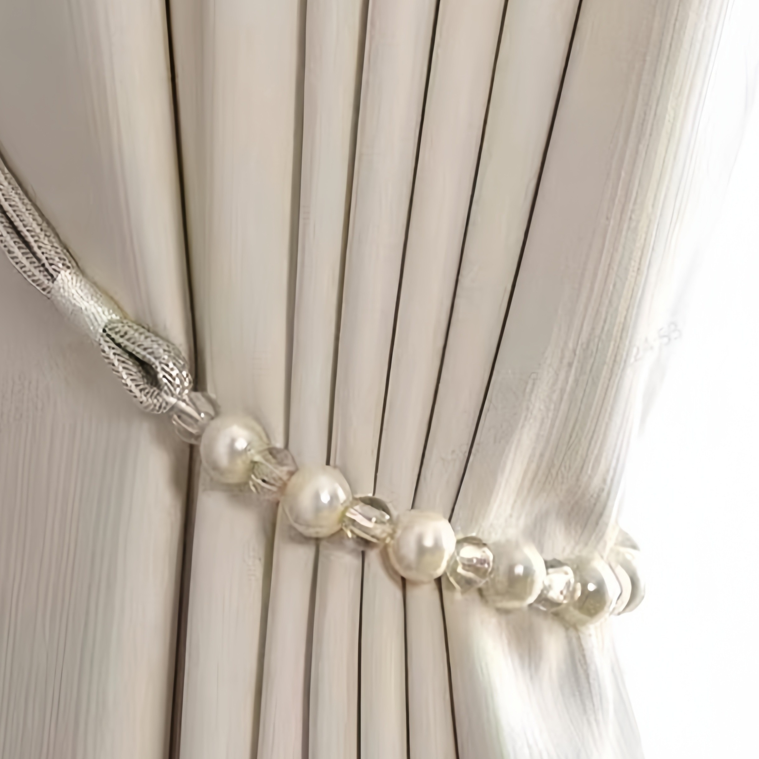 

2- Polyester Curtain Tiebacks For