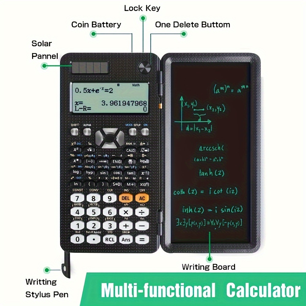 

Calculator 991es Lcd 417 , Portable , Suitable For , Office Supplies, Accounting, And Use