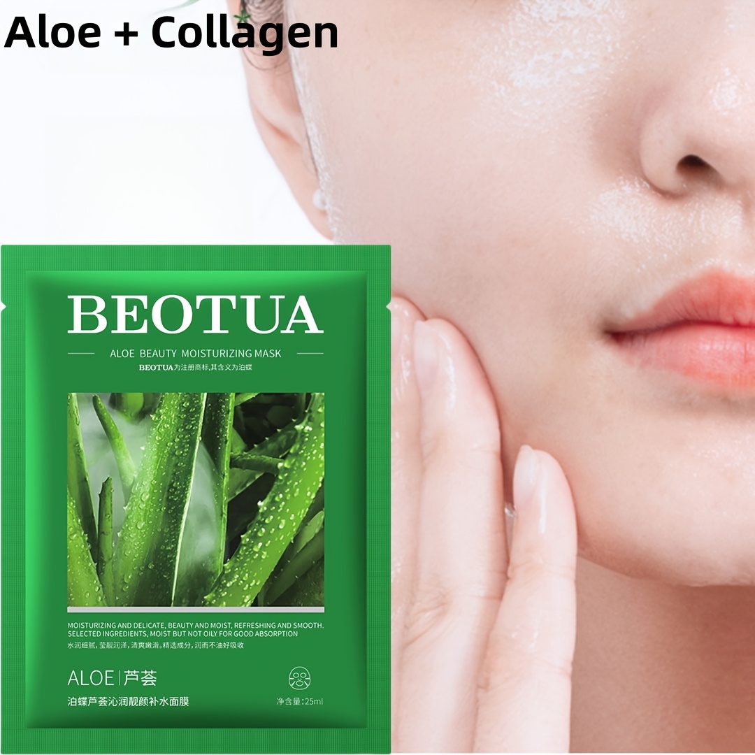 sadoer hydratisierende collagen-gesichtsmaske - , duftfrei fr alle  lichtbeige-typen | festigende & feuchtigkeitsspendende tgliche  gesichtspflege, hydratisierende gesichtsmaske, hautpflege, schlanker  verpackung, e | Kauf Bei Temu Und Zu | Temu