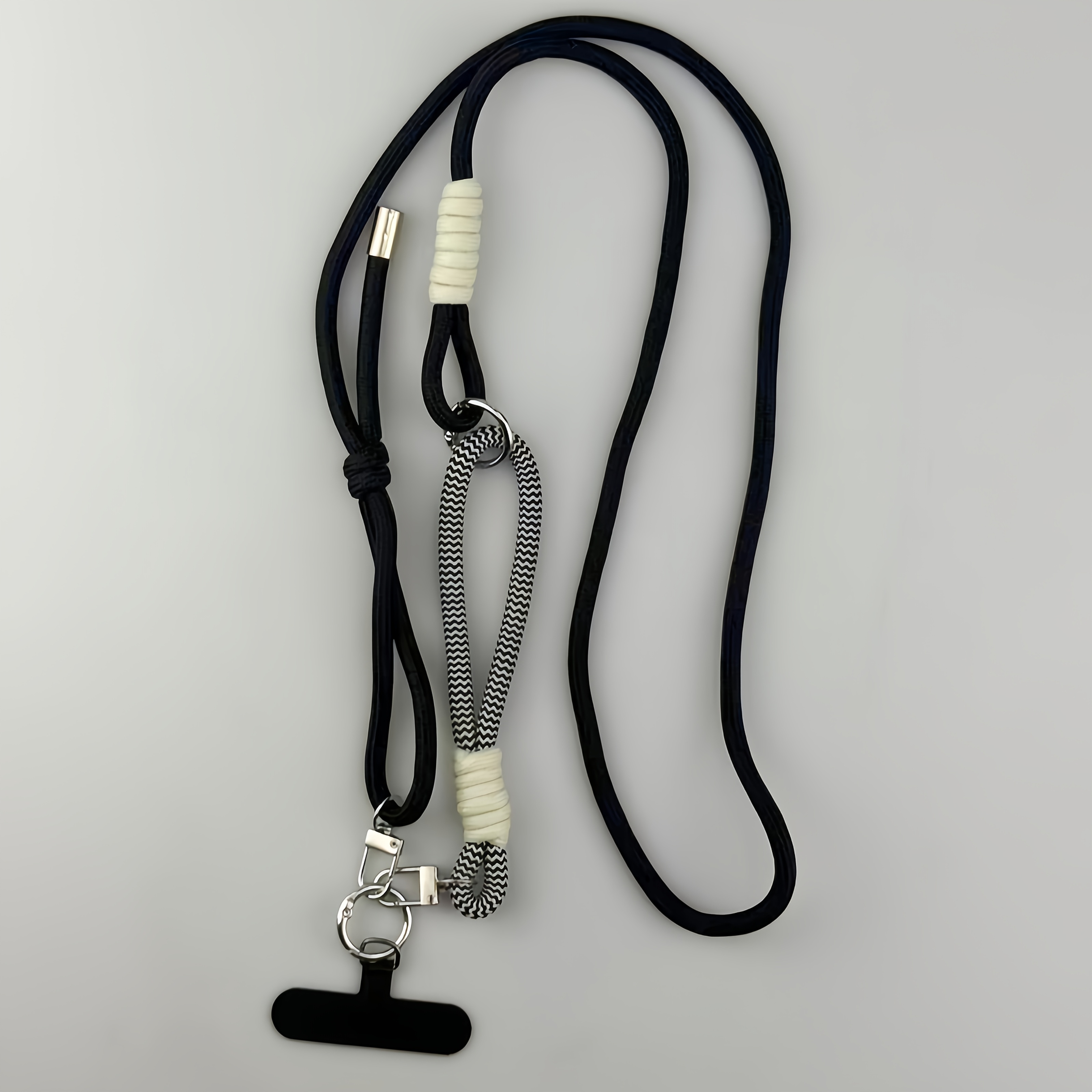 TEMU Correa cruzada de nailon de ajustable para teléfono y correa de muñeca desmontable, hebilla para mochila deportiva para exteriores