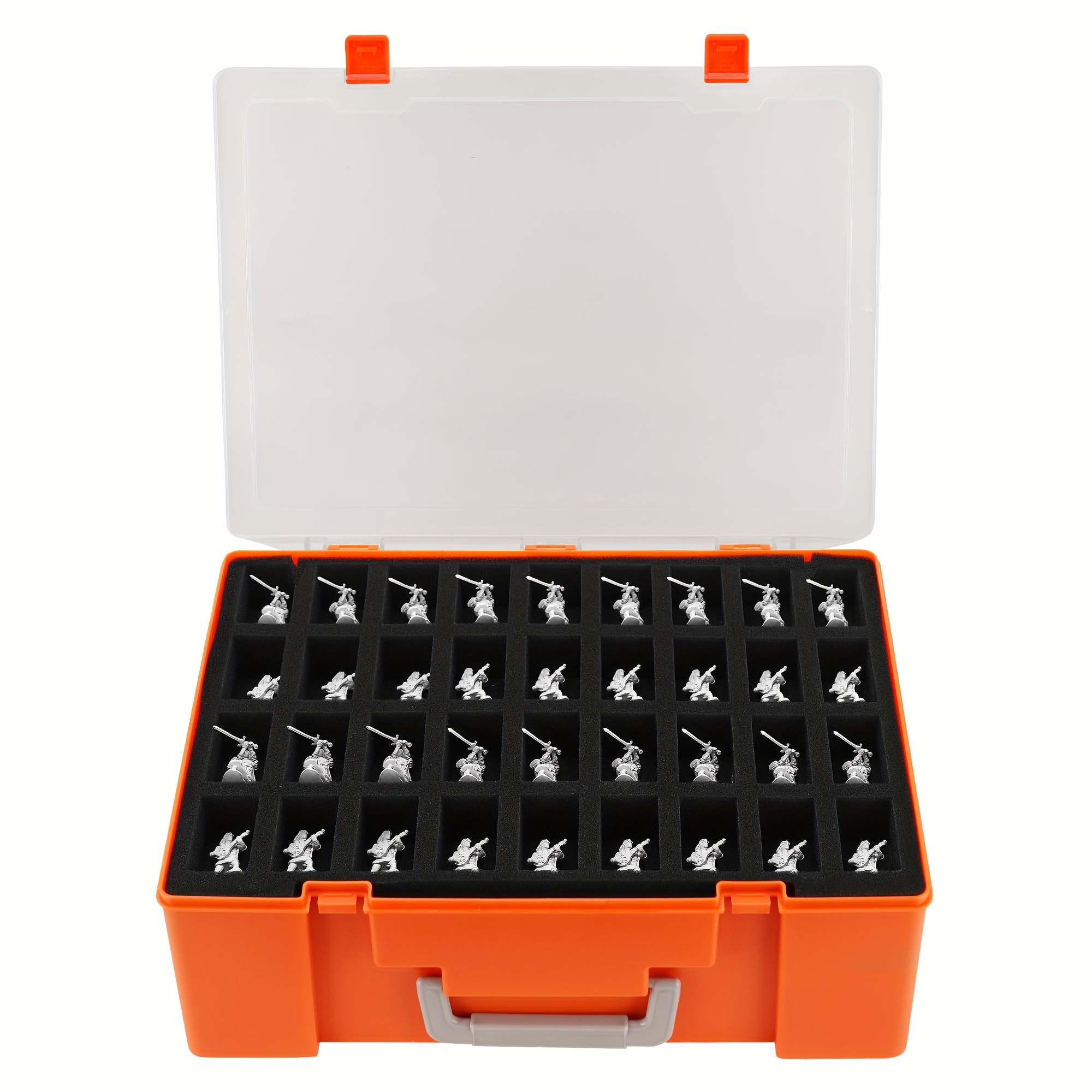 Miniature Storage Carrying Case, 108 Slot Figure Organizer