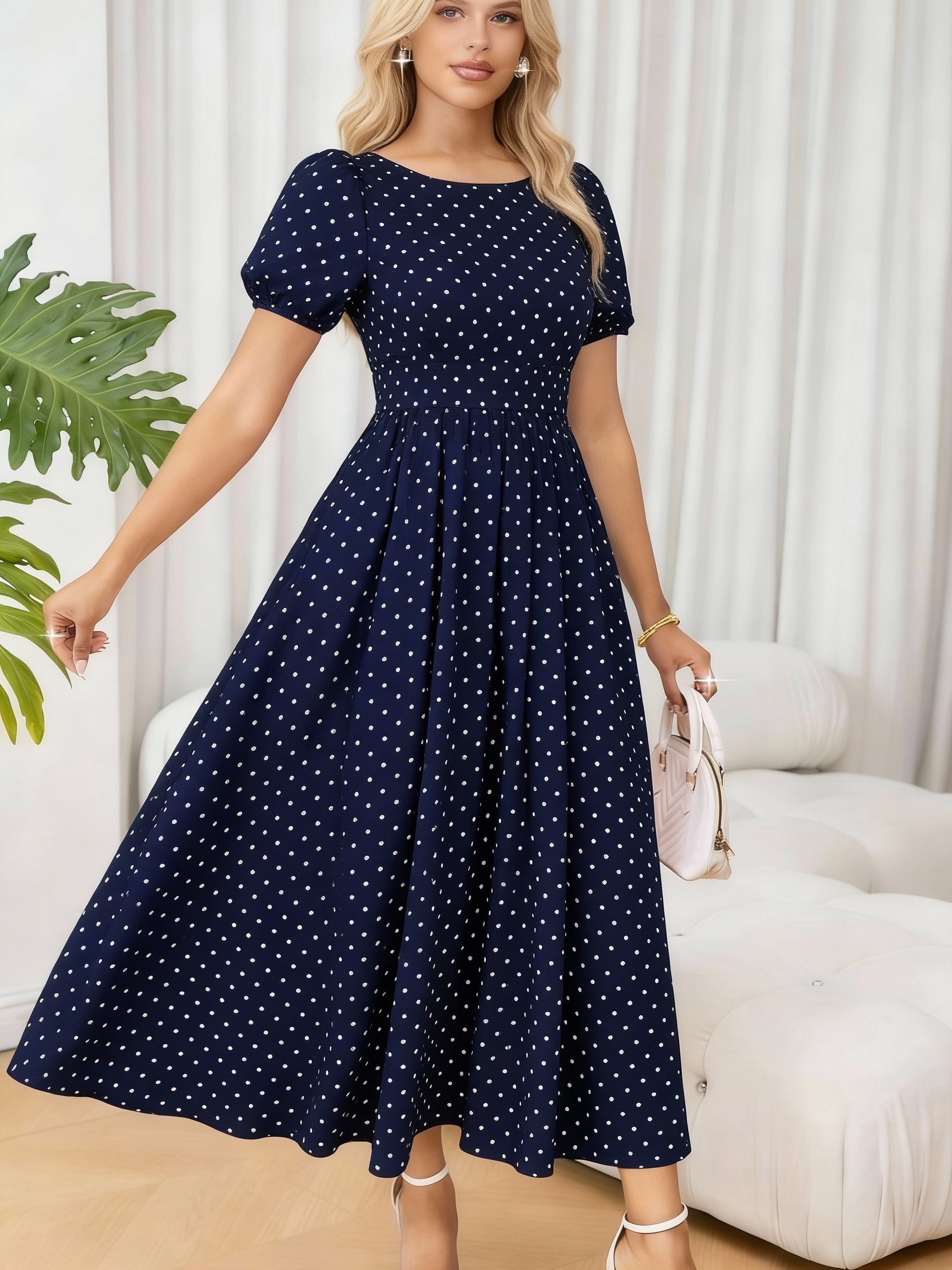formal gown a line dress for women Women's Malakai A-line Straight Across Neck Polyester Maxi Dress  XXS/XS/S/M/L/XL/XXL/3XL/Customize Black/Beige – Happy Clothing main image 1