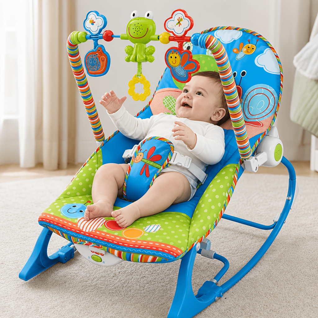 Fold-Out Kickstand for Toddler Rocker
