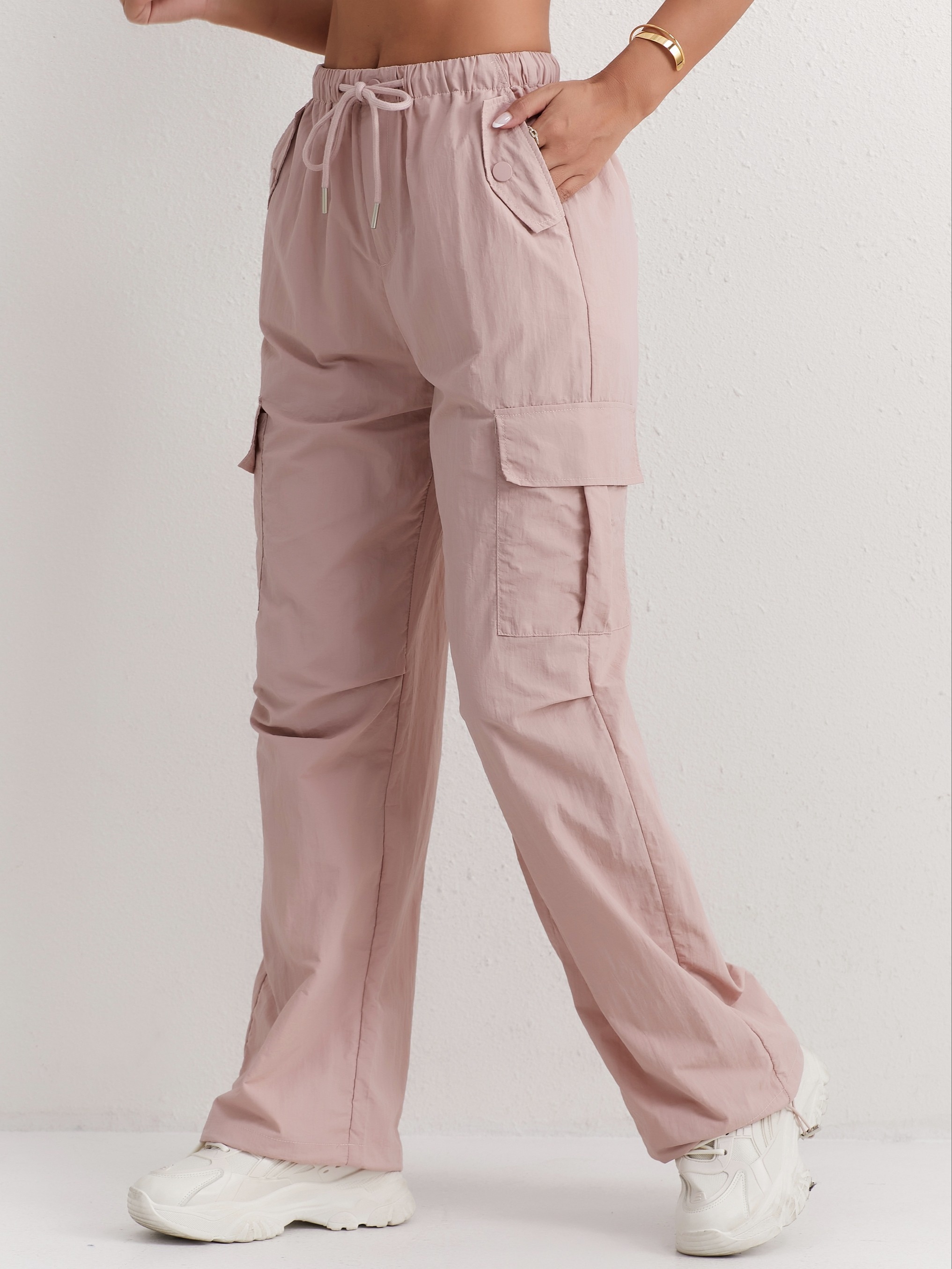 Lucky Brand Straight Leg Slub Cargo Pants