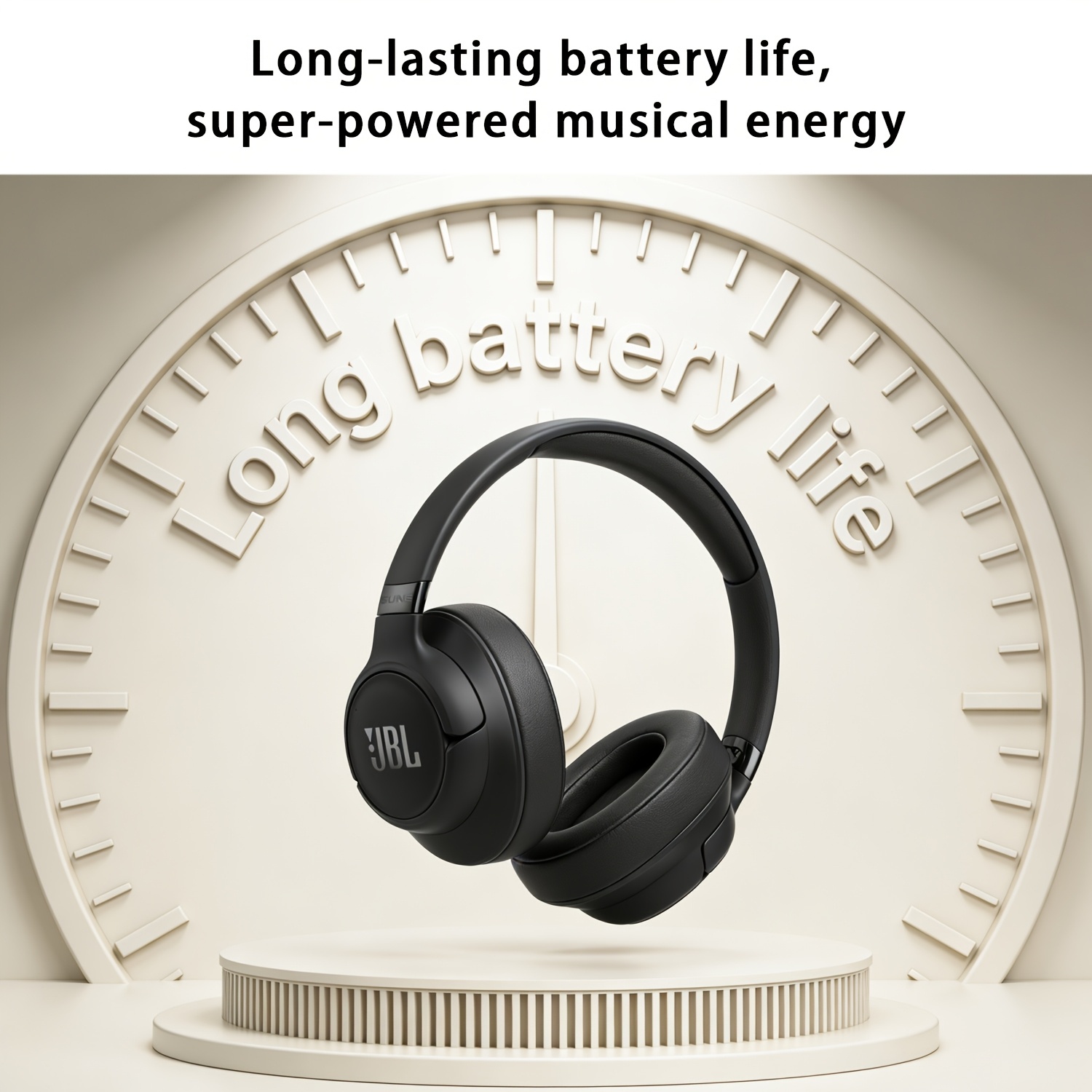 JBL T78ONC Wireless Over-Ear Headphones, BT6.0 Deep Bass Headphones, Noise Cancelling, Long Battery Life, Foldable & Lightweight, for Travel, Work, Sports & Daily Use, Perfect for Adults, Students & Music Lovers